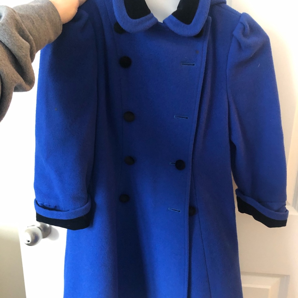 Brand Distinctive Girls Blue Peacoat